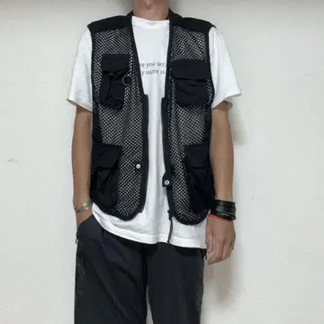 NEPUCA 블랙 낚시용 조끼 LL 아웃도어 조끼 검정