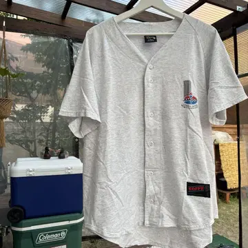 90's/SOFFE 빈티지 칼리지 로고 베이스볼 셔츠