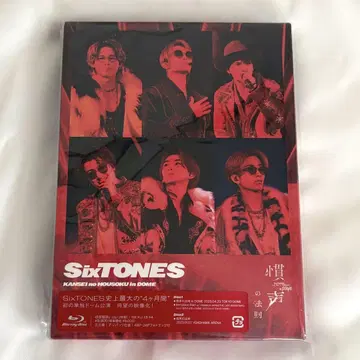 SixTONES 관성 법칙 블루레이 2장 세트