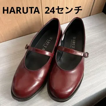 HARUTA 하루타 스트랩이 달린 로퍼 24cm