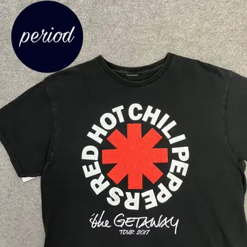 P2119 RED HOT CHILLI PEPPERS 투어 밴딩 티셔츠