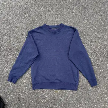 올드 유니클로 네이비 M 크루넥 맨투맨 90s