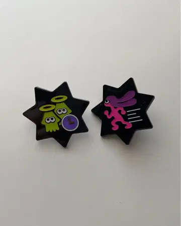 핀 배지 기어 파워의 조각 Splatoon 스플래툰