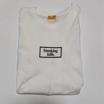 FR2 Smoking kills. 화이트 티셔츠