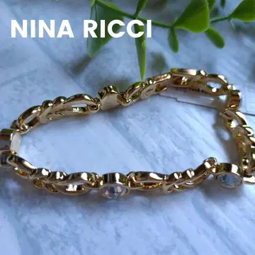 NINA RICCI 팔찌 골드 스톤 미사용품