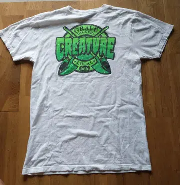 creature skateboards 티셔츠 NHS 택 멕시코제