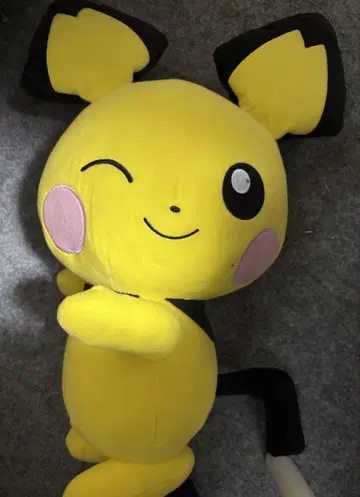 피츄 빅 봉제 인형
