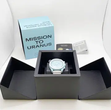 미사용 Swatch Mission to Uranus 크로노그래프