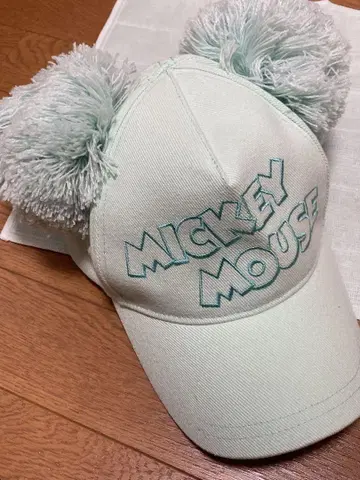 미키마우스 폼폼 캡