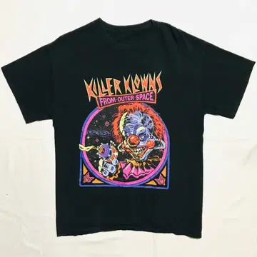 킬러 크라운 티셔츠 L KILLER KLOWNS 컬트 호러 영화 티셔츠