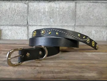 내로우 벨트 스터드 벨트 Vintage HT