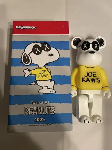 베어브릭 카우스 JOE KAWS 400%