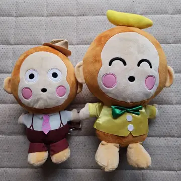 오사루노몬키치 봉제 인형 2개 세트