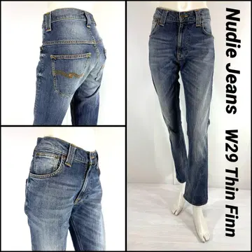 Nudie Jeans 누디진 싱 핀 스트레치 W29 76cm