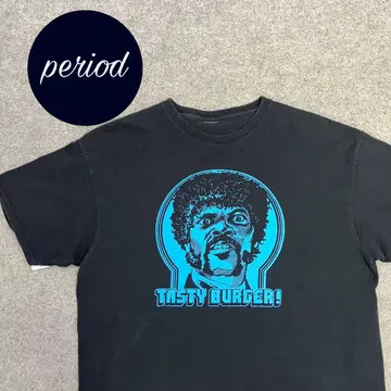 P2121 00s 펄프 픽션 TASTYBURGER 무비 티셔츠