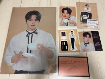 Stray Kids Lee Know 콜라보 카페 굿즈 6종