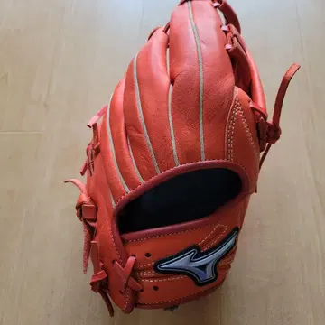 Mizuno 야구 그로브 오렌지