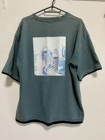 CONVERSE 백 프린트 티셔츠 (XL)