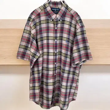 Ralph Lauren 랄프 로렌 BLAKE 체크 셔츠 LL 자수