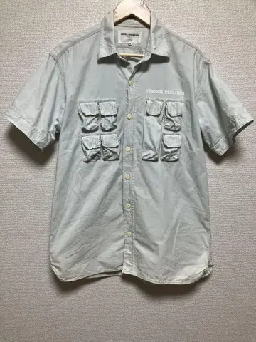 1999 GENERAL RESEARCHED 파라사이트 포켓 셔츠 M