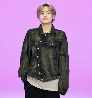 EGONLAB 블루 더티 래핑 데님 재킷