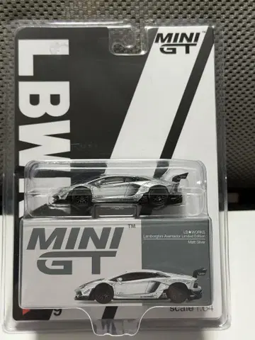 MiNiGT LB웍스 람보르기니 베타도르 매트 실버