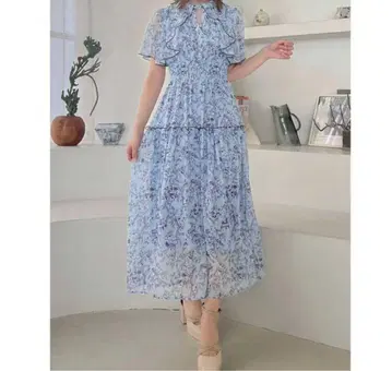 dazzlin 워터컬러플라워 원피스