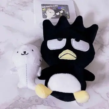 배드마츠마루 굿하나마루 페어 참 봉제 인형 마스코트 키링