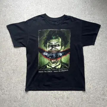 00s BAT MAM 배트맨 조커 프린트 티셔츠 영화 티셔츠