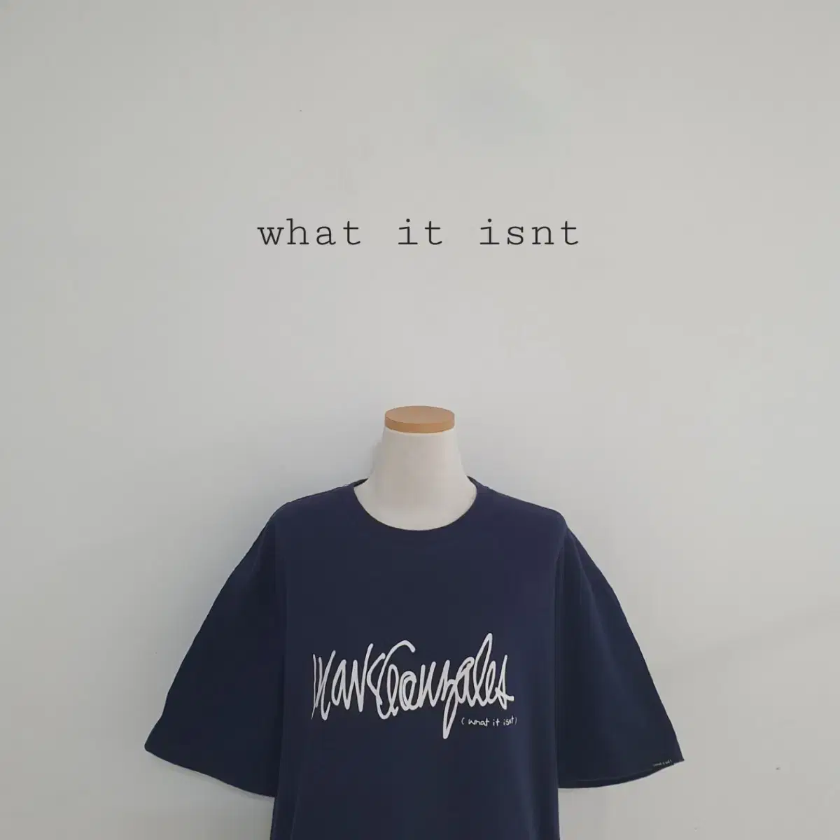 No.25070604 What It Isnt vahn short sleeve, What It Isnt Big