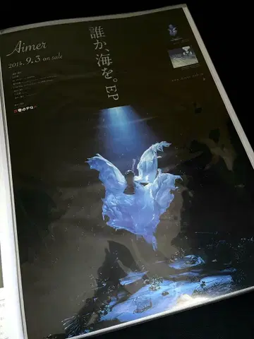 Aimer 누군가 바다를 양면 B2 포스터 잔향의 테러
