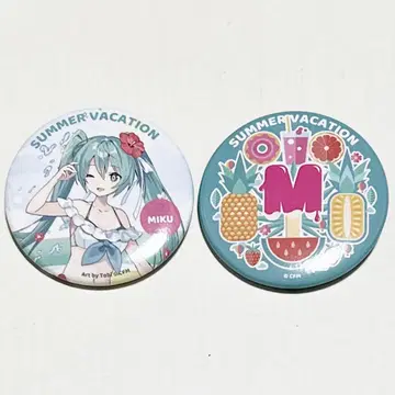 Summer Vacation 캔뱃지 하츠네 미쿠