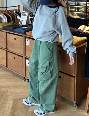 와이드 카고 팬츠