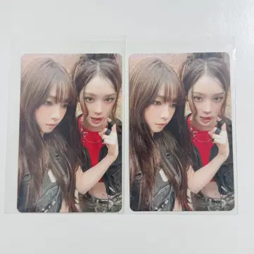 aespa dirtywork 워너 윈터 카리나 유닛 트레이딩 카드