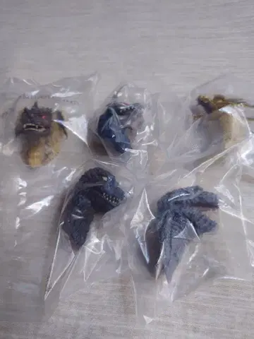 제일복권 고질라 대괴수 열전 G G상 몬스터 헤드 5종류