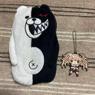 에노시마 토시코 러버 키링 모노쿠마 파우치 단간론파