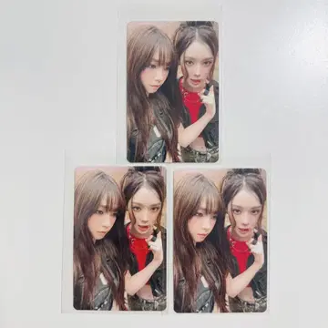 aespa dirtywork 워너 카리나 윈터 유닛 트레이딩 카드