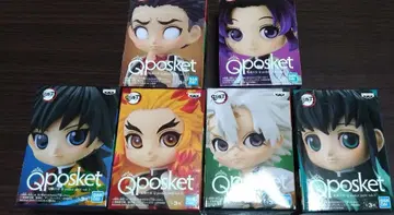 귀멸의 칼날 Qposket 피규어 6종 세트