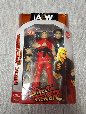 타임세일 AEW 닉 잭슨 피규어 스트리트 파이터 켄