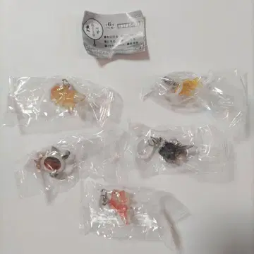 비 오는 하늘 금붕어 메지루시 액세서리 5종 세트