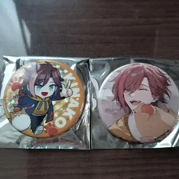 Crazy Raccoon 생일 캔뱃지 kinako 2개 세트
