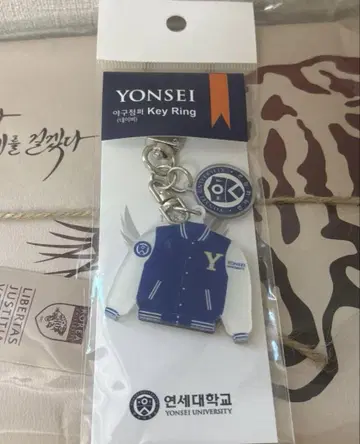 Yonsei University 연세대학교 바시티 자켓형 키링