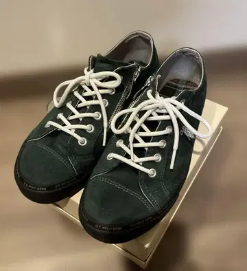 U.S. POLO ASSN 스웨이드 신발 그린