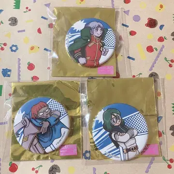 초시공 요새 마크로스 전 캔뱃지 3개 세트
