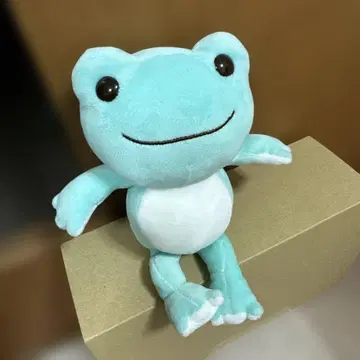 피클스 소다 색 개구리 봉제 인형