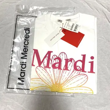 새상품 마르디메크르디 Mardi Mercredi 꽃무늬 프린트 티셔츠