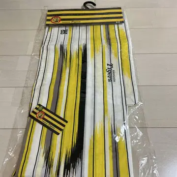 한신 타이거즈 신사 유카타 M 미사용 새상품 택 포함 화이트