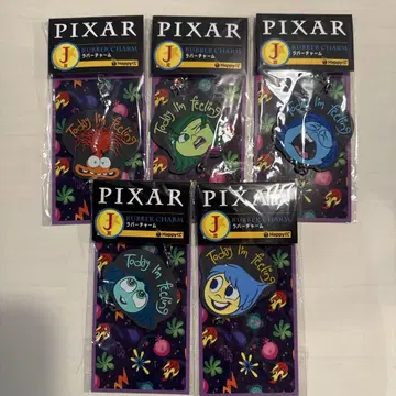 PIXAR 러버 참 5개 세트