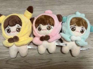 EXO 첸 베키 시우민 봉제 인형