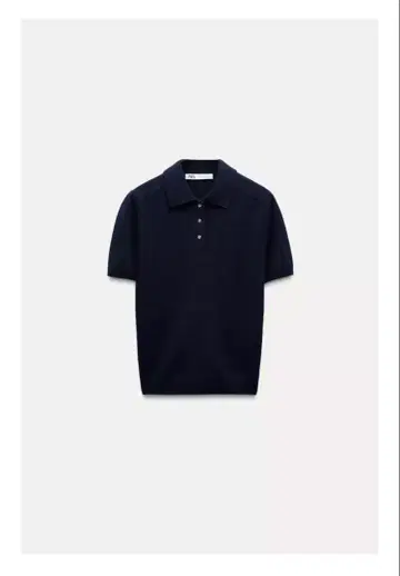H&M 베이직 울 폴로 스웨터 100% 울